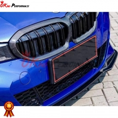 MP Style Carbon Fiber Front Lip For BMW 3 Series G20 2019-2022