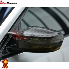 M4 Style Dry Carbon Fiber Side Mirror Cover For BMW 3 Series G20 2019-2022 LHD RHD