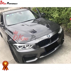 M4 Style Carbon Fiber Hood For BMW 3 Series F30 2013-2018