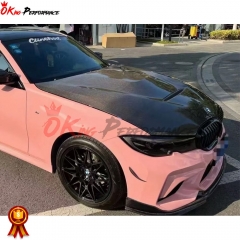 GTS-Style Carbon Fiber Hood For BMW 3 Series G20 2019-2022