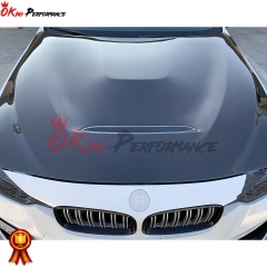 GTS Style Carbon Fiber Hood For BMW 3 Series F30 2013-2018