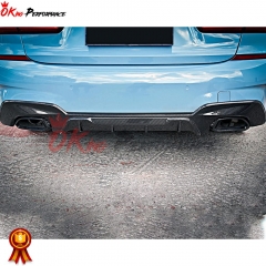 MP Style Carbon Fiber Rear Diffuser For BMW 3 Series G20 2019-2022