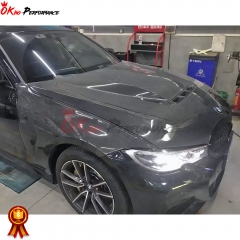 CS Style Forged Carbon Fiber Hood For BMW 3 Series G20 2019-2022