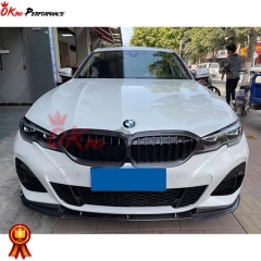 ABS + Carbon Fiber Front Grille For BMW 3 Series G20 2019-2022