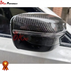 MP Style Carbon Fiber Side Mirror Cover For BMW 3 Serises G20 LCI 2023-ON