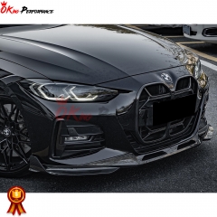 SQ Style Dry Carbon Fiber Front Lip For BMW 4 Series G22 G23 2021-2024