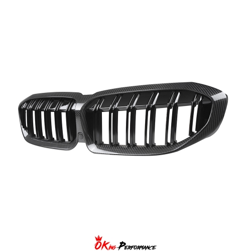 Dry Carbon Fiber Front Grill For BMW 3 Series G20 2019-2022