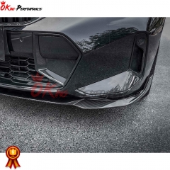 MP Style Dry Carbon Fiber Front Lip For BMW 3 Serises G20 LCI 2023-ON