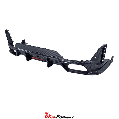 TAKD Style Dry Carbon Fiber Rear Diffuser For BMW 3 Series G20 LCI 2023-On