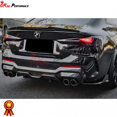 M4 Style Dry Carbon Fiber Rear Trunk Spoiler For BMW 4 Series G22 G82 2021-2024