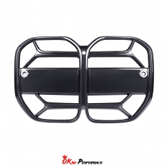 CSL Style Dry Carbon Fiber Front Grille For BMW 4 Series G22 G23 2021-2024