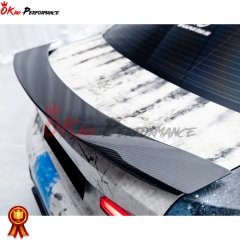 CMST Style Dry Carbon Fiber Rear Spoiler Wing For BMW 3 Serises G20 2019-2025