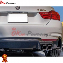 End CC Style Rear Diffuser For BMW 4 Series F32 F33 F36 2014-2016