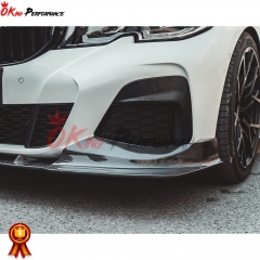 CMST Style Carbon Fiber Front Lip For BMW 3 Series G20 2019-2022