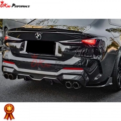 SQ Style Dry Carbon Fiber Rear Diffuser For BMW 4 Series G22 G23 2021-2024