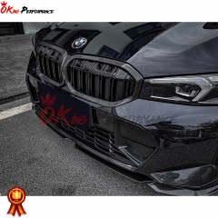 Dry Carbon Fiber Front Grill For BMW 3 Series G20 LCI 2023-On