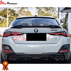 MP Style Dry Carbon Fiber Trunk Spoiler For BMW 4 Series G26 2021-2024