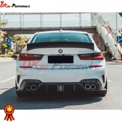 CMST Style Carbon Fiber Rear Trunk Spoiler Wing For BMW 3 Series G20 2019-2025