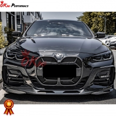 CSL Style Dry Carbon Fiber Front Grille For BMW 4 Series G22 G23 2021-2024