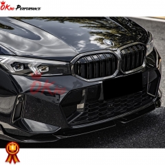 MP Style Dry Carbon Fiber Front Lip For BMW 3 Serises G20 LCI 2023-ON