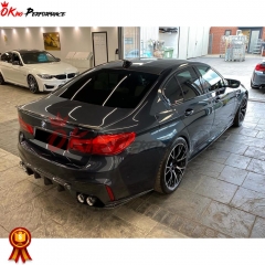 3D-Style Carbon Fiber Rear Diffuser For BMW 5 Series F90 M5 2017-2023