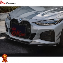 SQ Style Dry Carbon Fiber Front Lip For BMW 4 Series G26 2021-2024