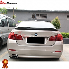 PSM Style Carbon Fiber Rear Spoiler Trunkg Wing For BMW 5 Series F10 F18 2010-2016