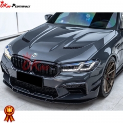 CS Style Dry Carbon Fiber Hood For BMW 5 Series F90 M5 G30 2017-2023