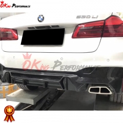 Sport-Style Carbon Fiber Rear Diffuser For BMW 5 Series F90 M5 2017-2023