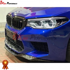 RKP Style Dry Carbon Fiber Front Lip For BMW 5 Series F90 M5 2017-2019