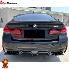 CS Style Dry Carbon Fiber Rear Diffuser For BMW 5 Series F90 M5 2017-2023