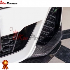 MP Style Carbon Fiber Front Lip For BMW 5 Series F90 M5 LCI 2020-2023