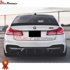 Mode Style Carbon Fiber Rear Diffuser For BMW 5 Series F90 M5 2017-2023