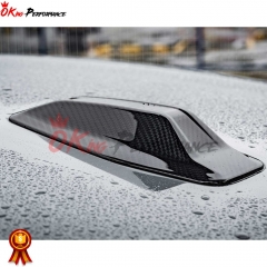 Dry Carbon Fiber Shark Fin Antenna Cover For BMW 4 Series G26 2021-2024