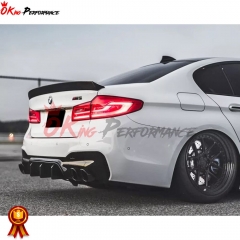 Mode Style Carbon Fiber Rear Diffuser For BMW 5 Series F90 M5 2017-2023