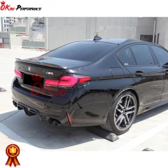 CS Style Dry Carbon Fiber Rear Diffuser For BMW 5 Series F90 M5 2017-2023