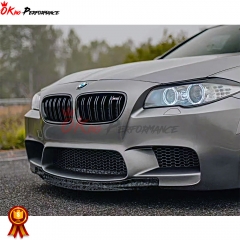 RKP Style Carbon Fiber Front Lip For BMW 5 Series F10 M5 2010-2016