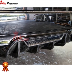 MP-Style Carbon Fiber Rear Diffuser For BMW 5 Series F90 M5 2017-2023