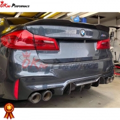 3D-Style Carbon Fiber Rear Diffuser For BMW 5 Series F90 M5 2017-2023