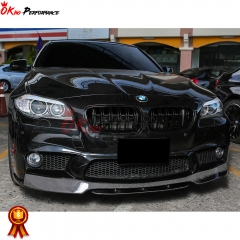 Vorstei Style Carbon Fiber Front Lip For 5 Series F10 F18 2010-2016