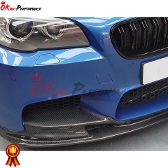 3D Style Carbon Fiber Front Lip For BMW 5 Series F10 M5 2010-2016
