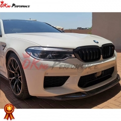 GTS Style Carbon Fiber Front Lip For BMW 5 Series F90 M5 2017-2019