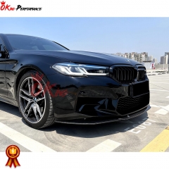 ST Style Dry Carbon Fiber Front Lip For BMW 5 Series F90 M5 LCI 2020-2023