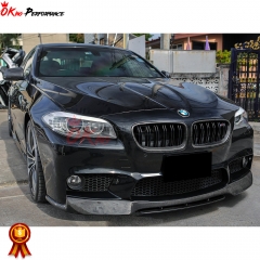 Vorsteine Style Carbon Fiber Front Lip For BMW F10 M5 2010-2016