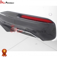 A Style Carbon Fiber Rear Diffuser For BMW 5 Series G30 G38 2017-2023