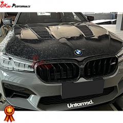 V Style Forged Dry Carbon Fiber Hood For BMW 5 Series F90 M5 G30 2017-2023