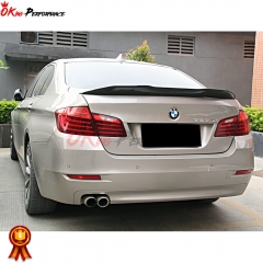 PSM Style Carbon Fiber Rear Spoiler Trunkg Wing For BMW 5 Series F10 F18 2010-2016