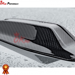 Dry Carbon Fiber Shark Fin Antenna Cover For BMW 4 Series G26 2021-2024