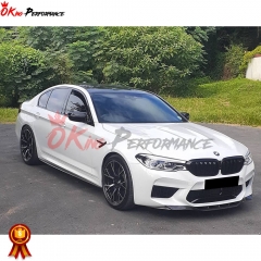 RKP Style Dry Carbon Fiber Front Lip For BMW 5 Series F90 M5 2017-2019
