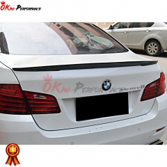 P-Style Carbon Fiber Rear Spoiler Trunkg Wing For BMW 5 Series F10 F18 2010-2016